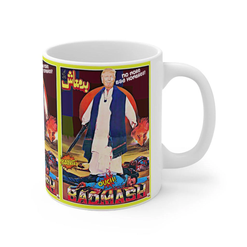 Trump Badmash Mug 11oz - Image 3