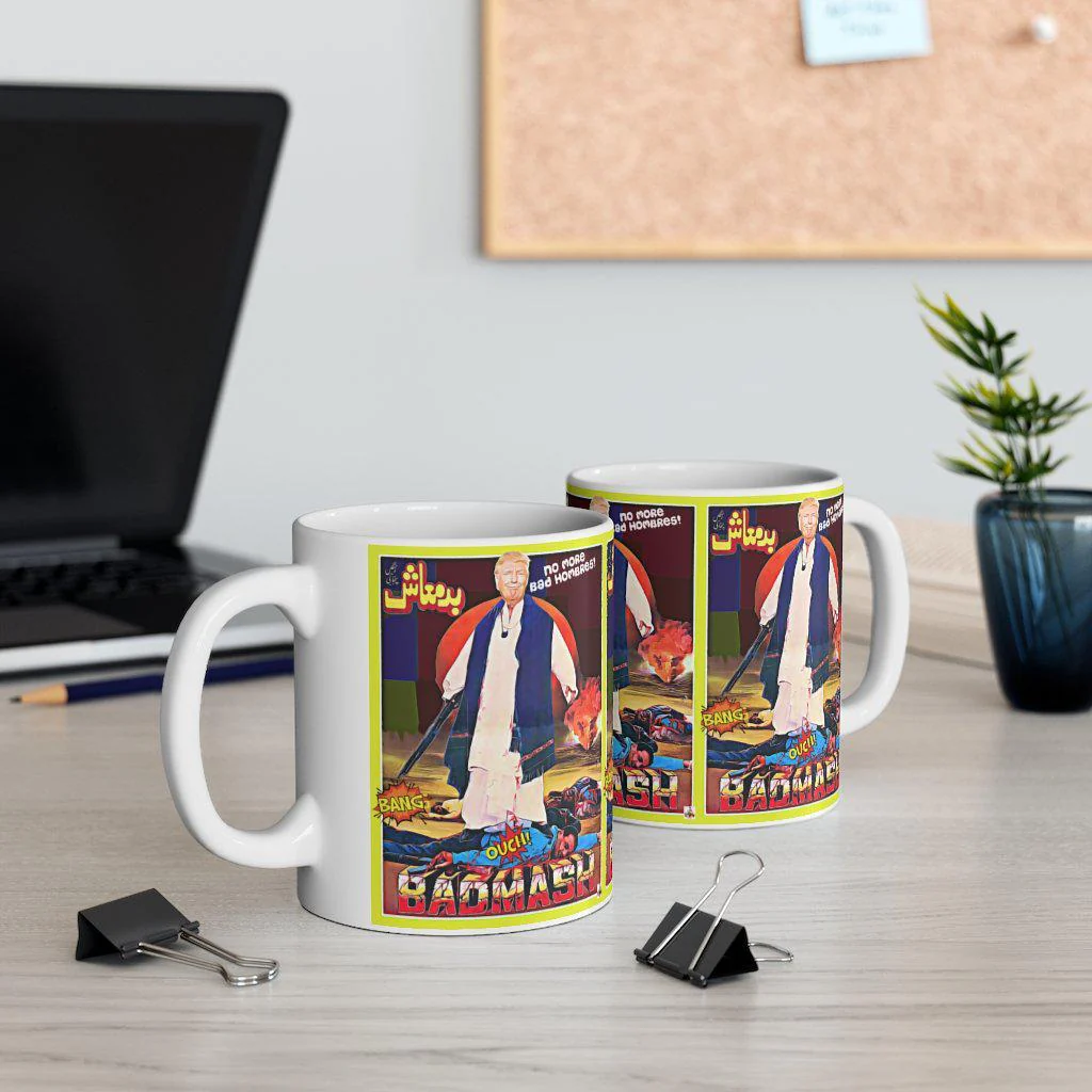 Trump Badmash Mug 11oz - Image 5