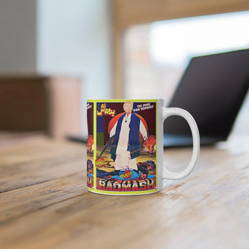 Trump Badmash Mug 11oz - Image 6