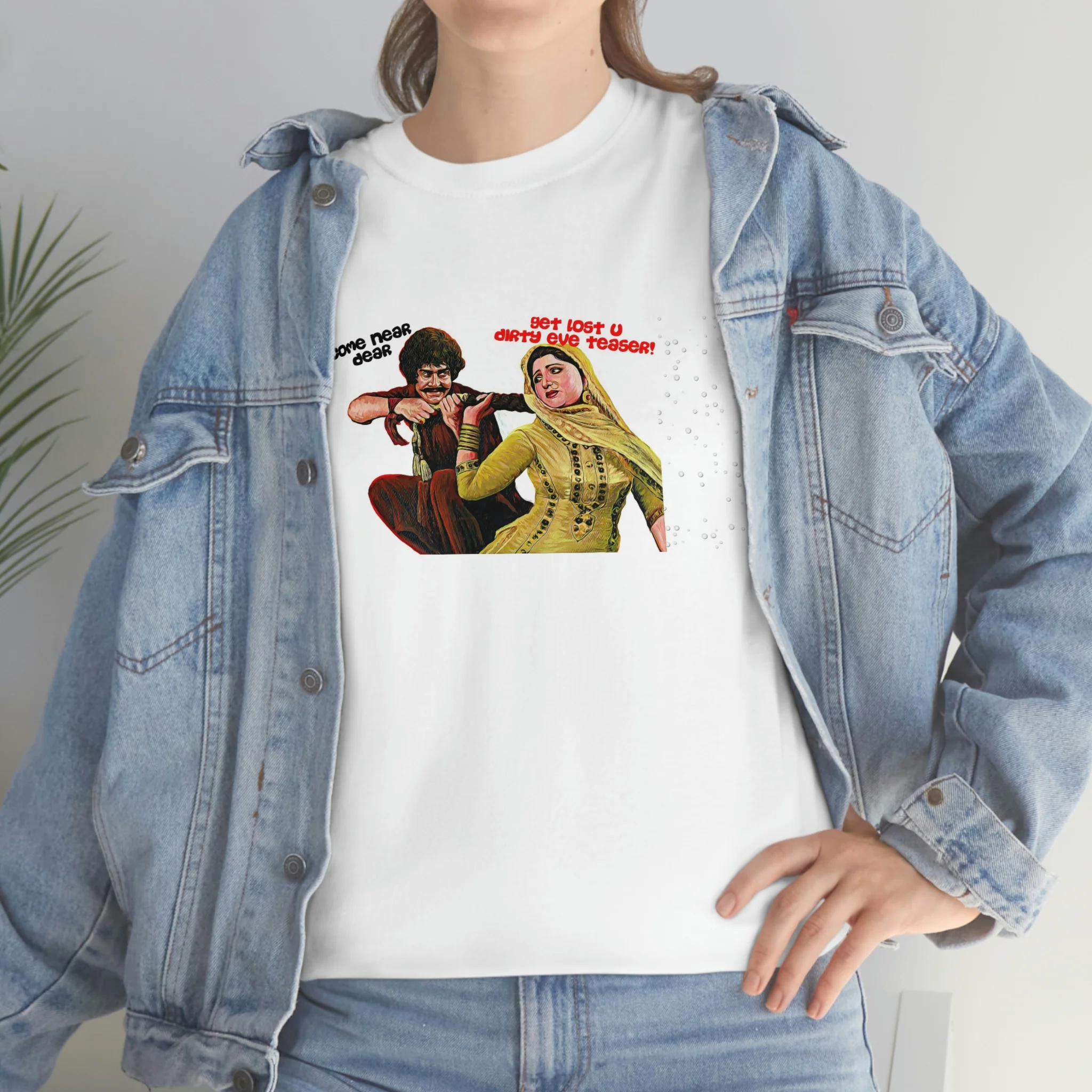 Eve Teaser - Unisex Heavy Cotton Tee - Image 7