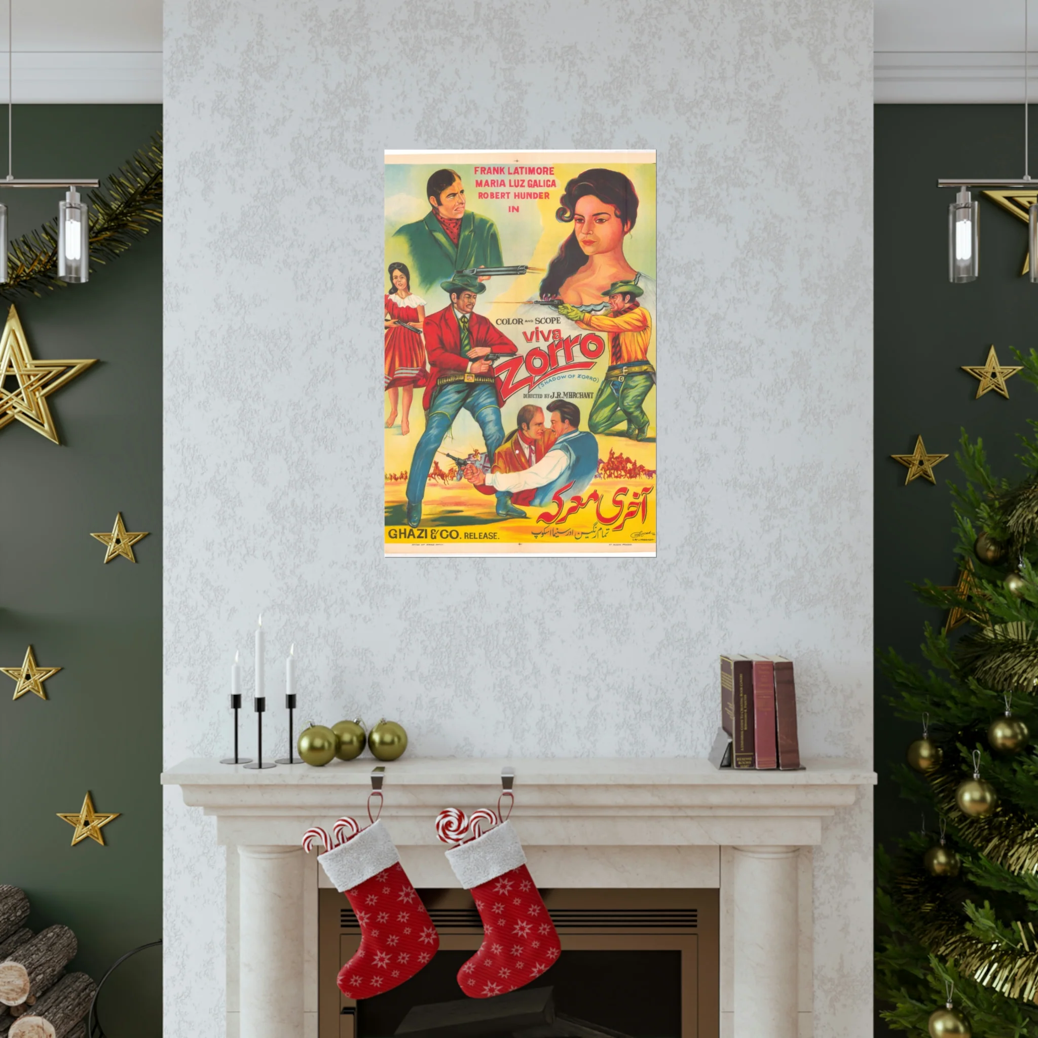 Viva Zorro Urdu Poster for Pakistan Premium Matte Vertical Posters - Image 7