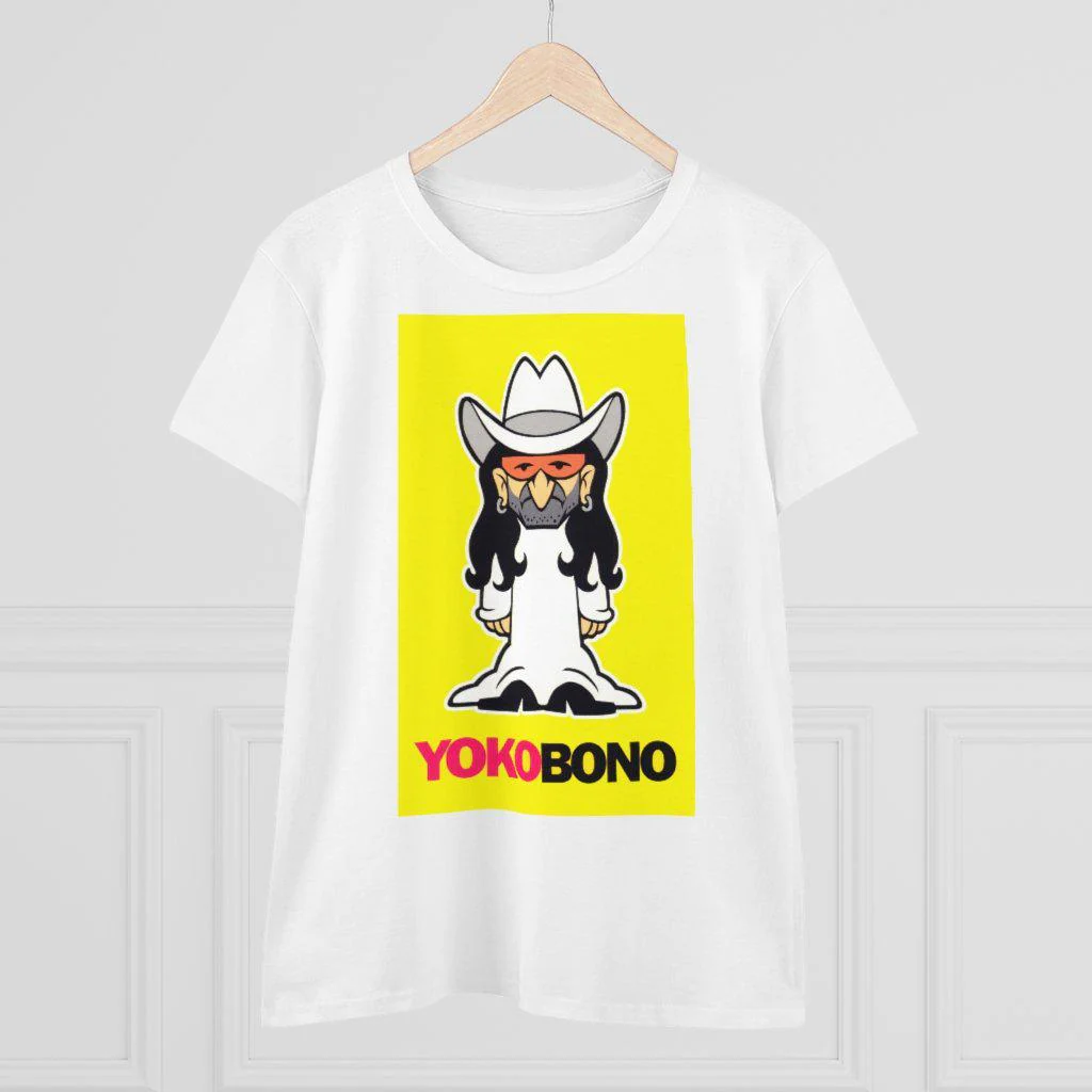 Yoko Bono - Women's Heavy Cotton Tee - Image 4