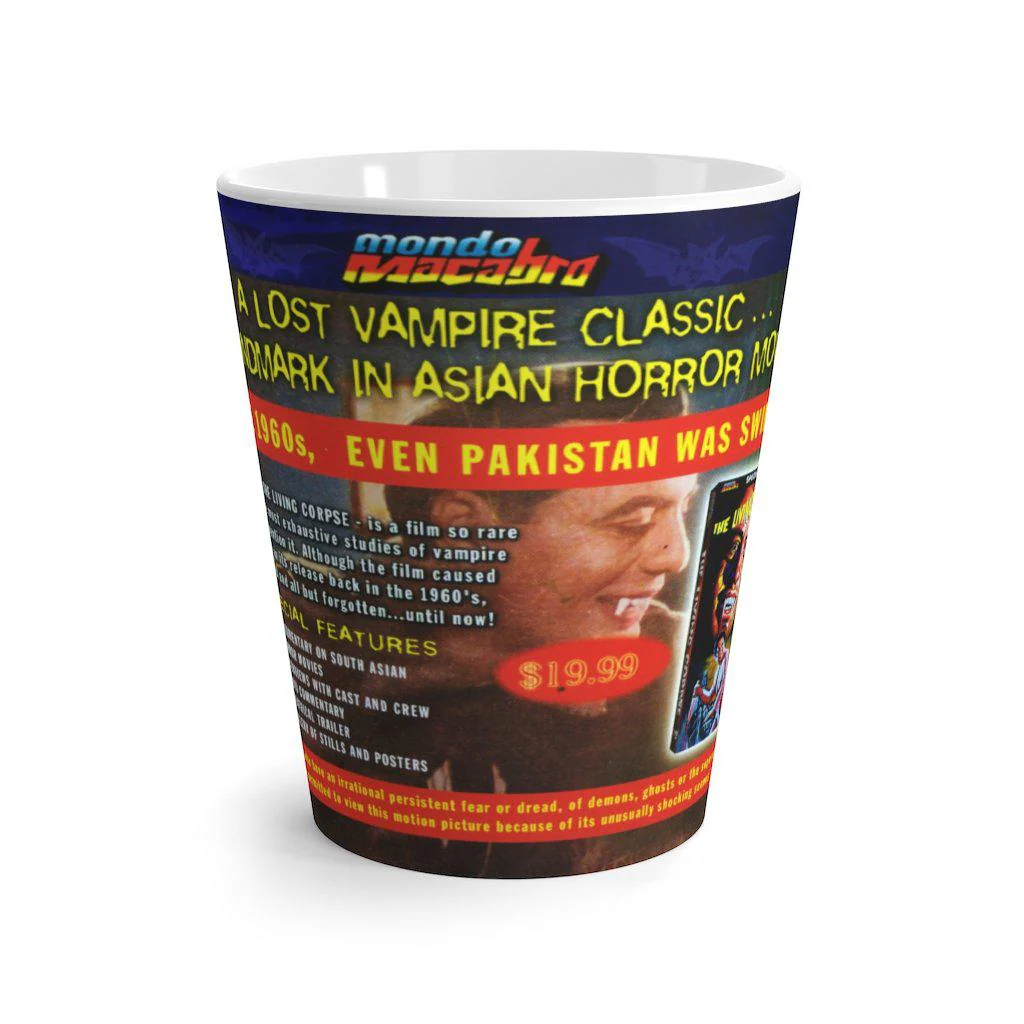 Zinda Laash - Dracula in Pakistan Latte mug